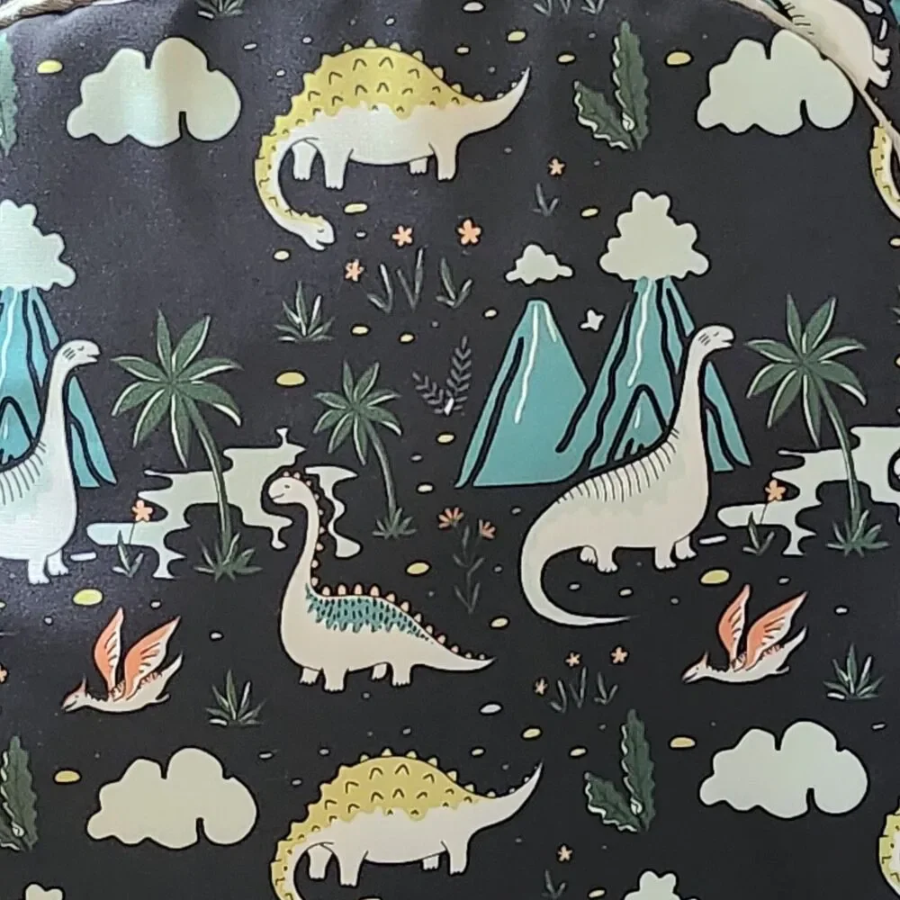 You Are My Sunshine Dinosaur Diaper Bag Young Fashion Backpacks Navy Blue